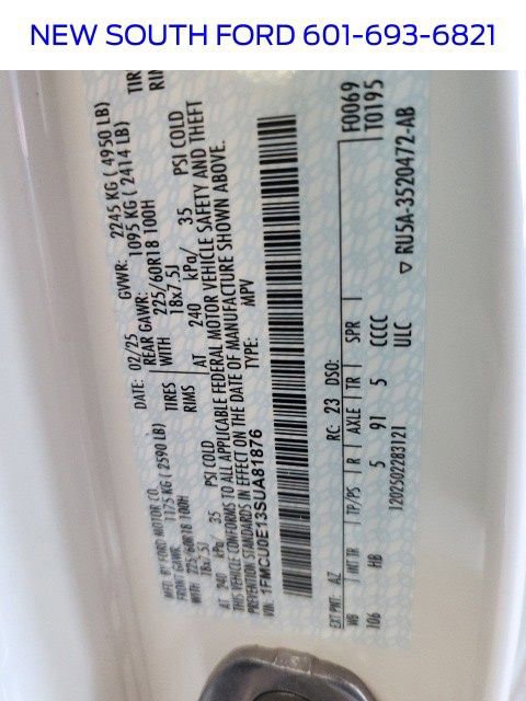 New 2025 Ford Escape SE image 39