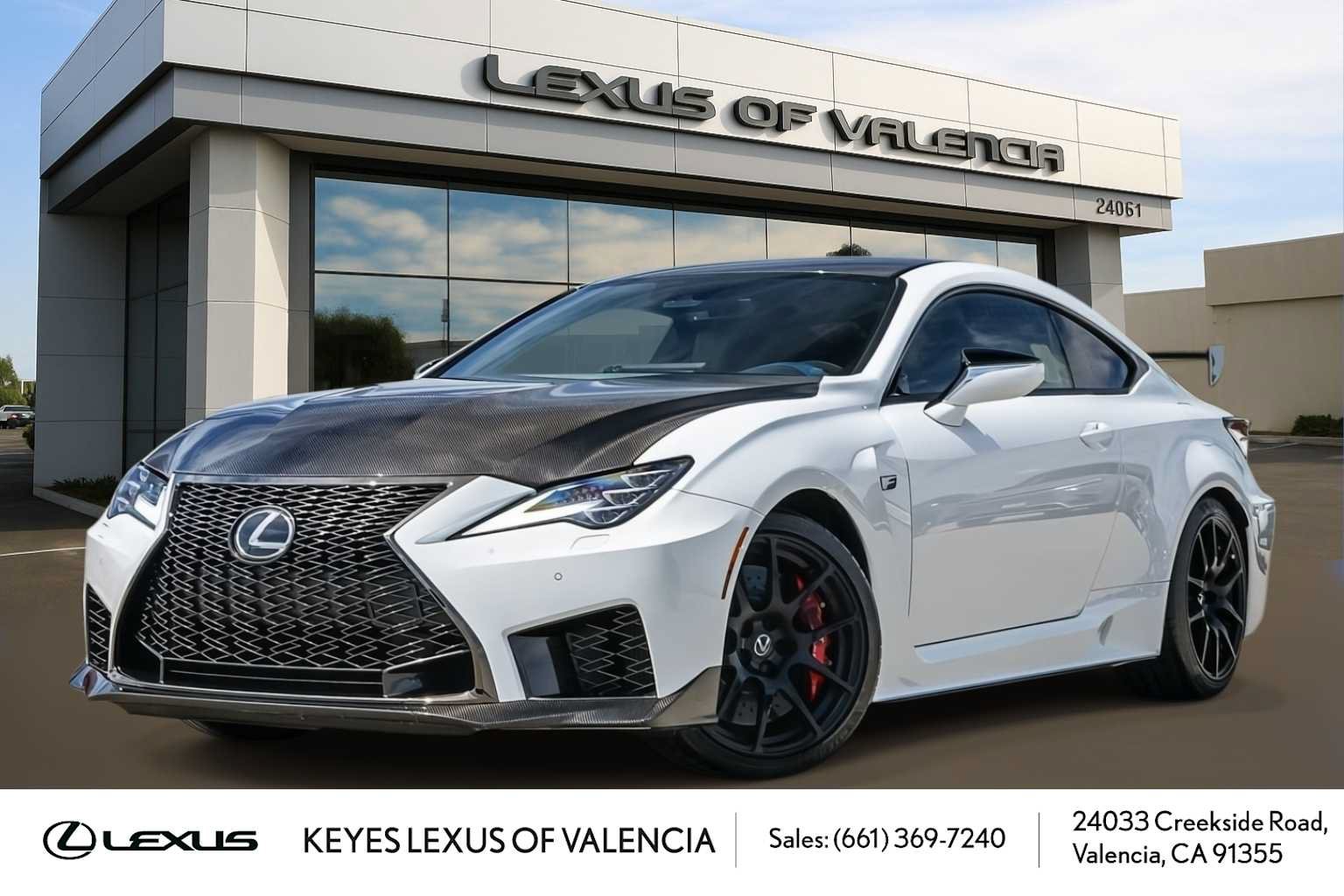 Used 2024 Lexus RC F Track Edition RWD image 1