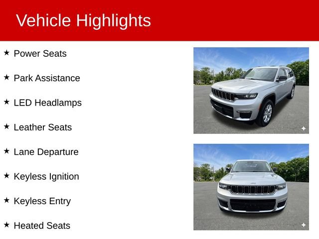 Used 2023 Jeep Grand Cherokee L Limited AWD/4WD image 2