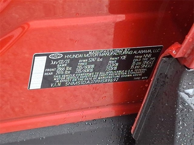 Certified 2023 Hyundai Santa Fe SE w/ Cargo Package image 26