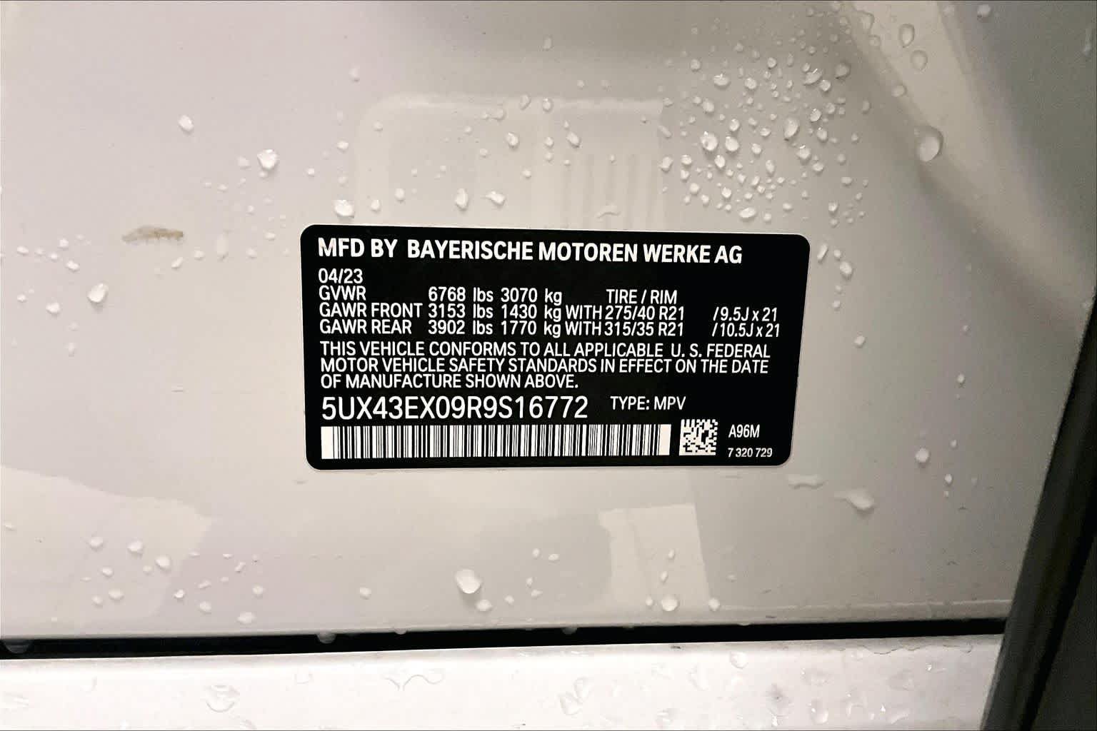 Used 2024 BMW X6 M60i AWD/4WD image 31