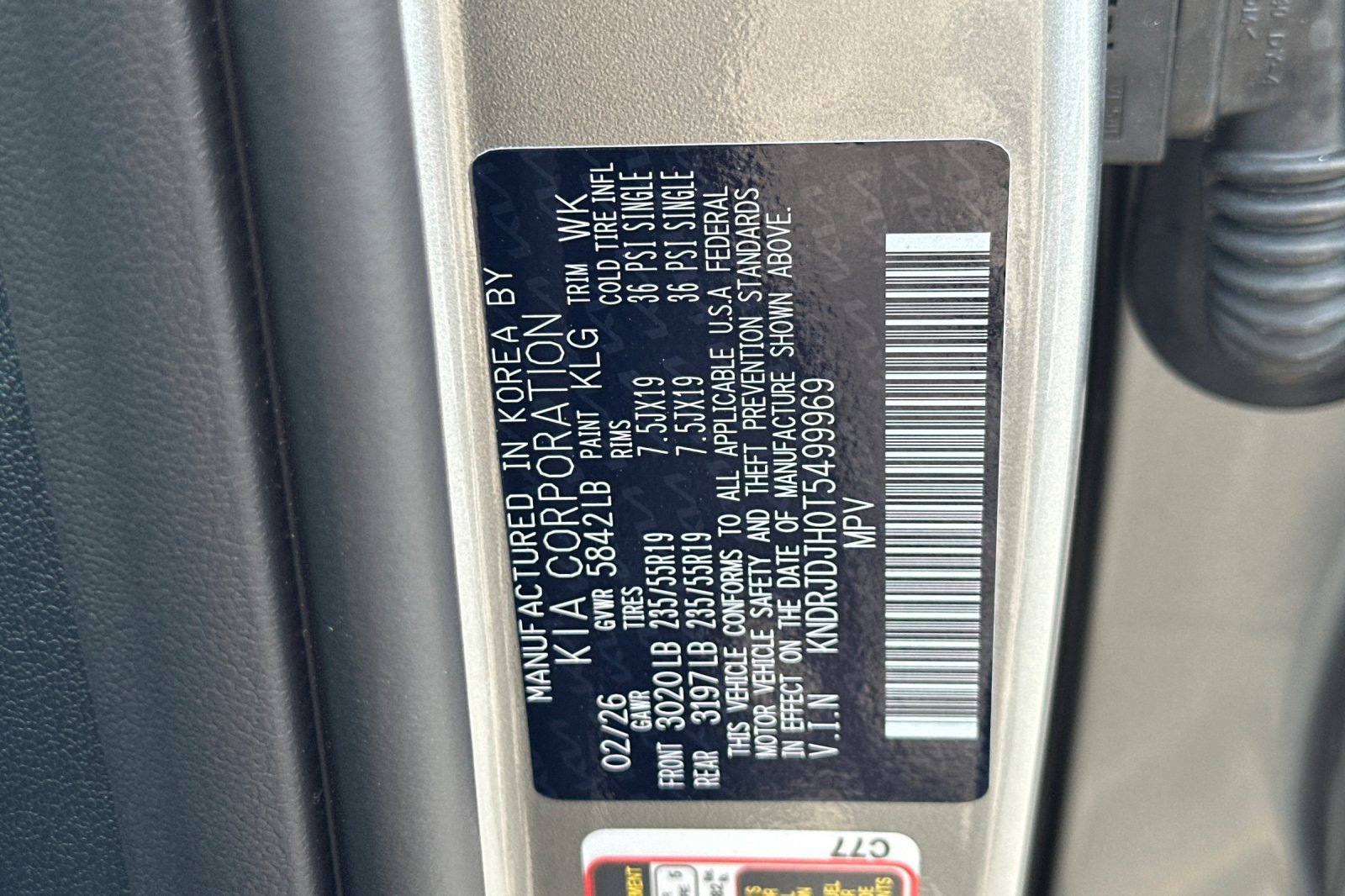New 2026 Kia Sorento EX AWD/4WD image 28