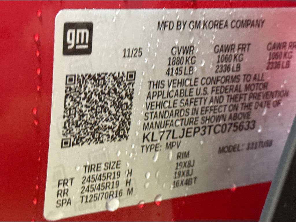 New 2026 Chevrolet Trax RS w/ Driver Confidence Package image 30