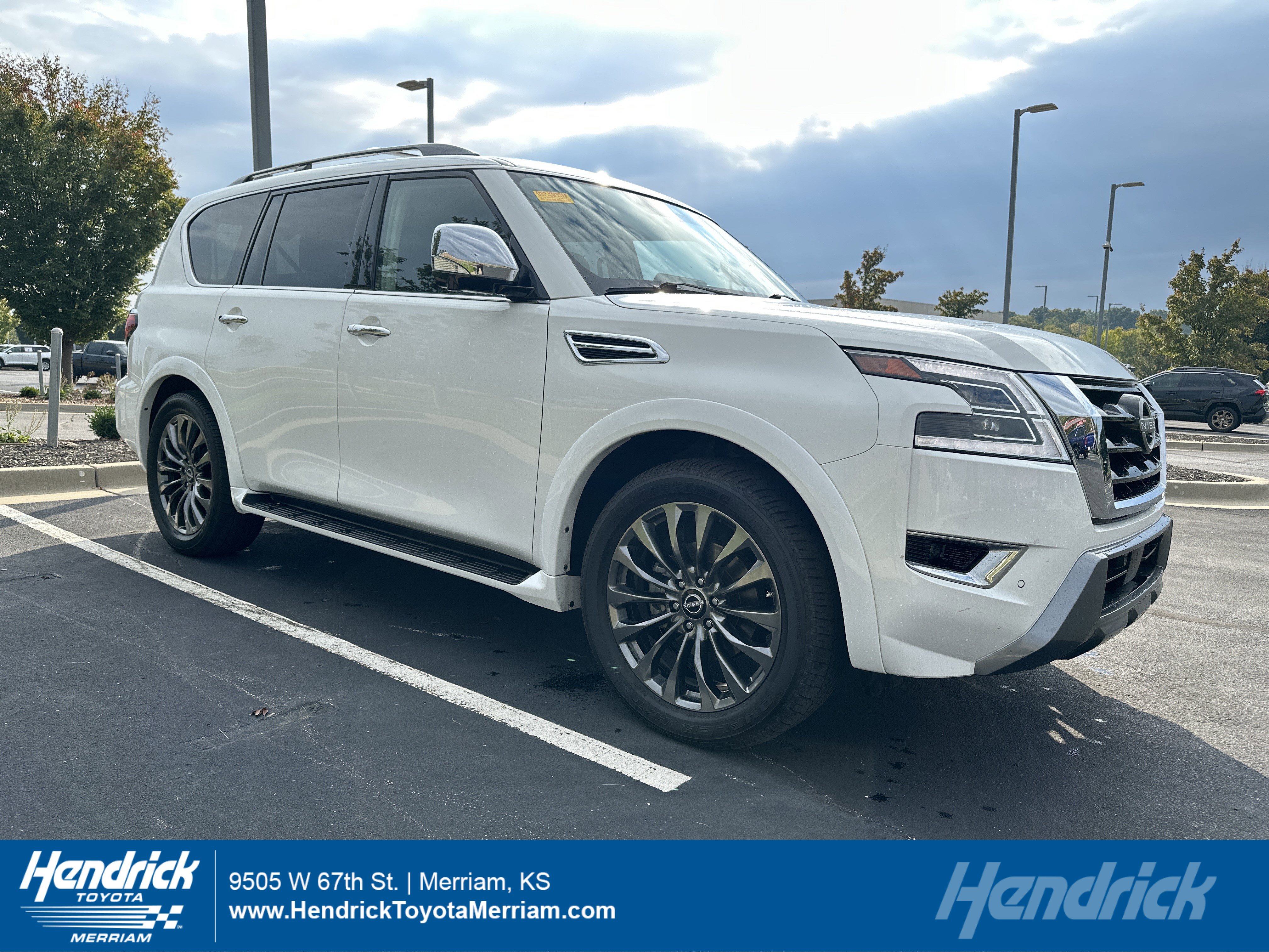 Used 2023 Nissan Armada Platinum w/ Captain's Chairs Package