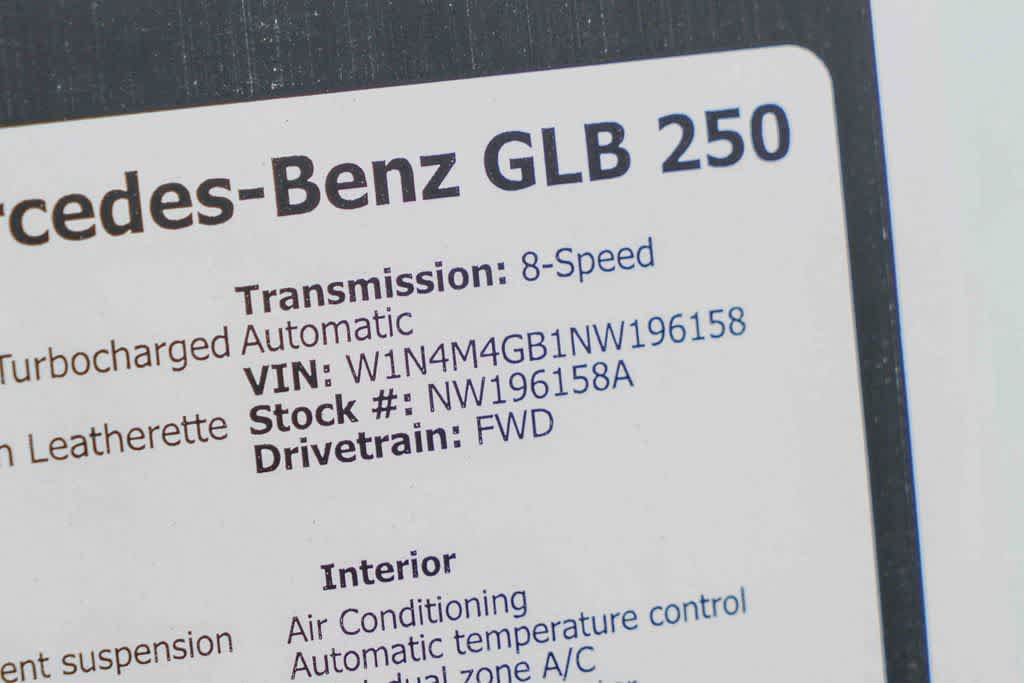Used 2022 Mercedes-Benz GLB 250 image 26