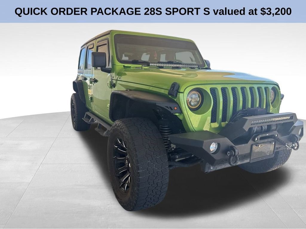 Used 2018 Jeep Wrangler Unlimited Sport S