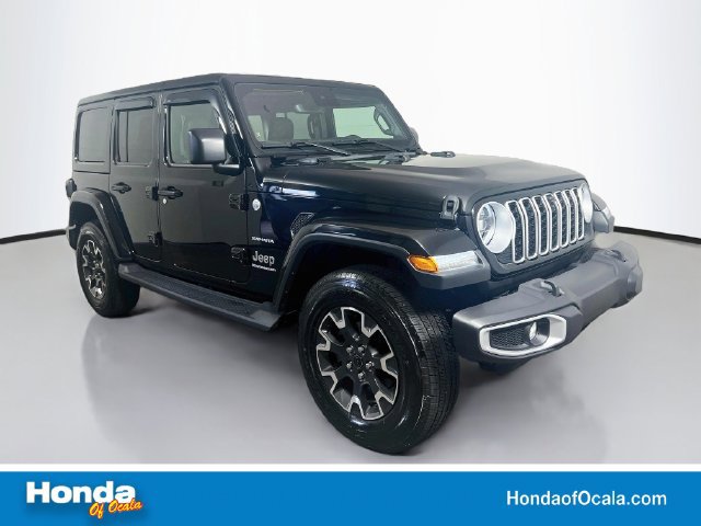 Used 2024 Jeep Wrangler Unlimited Sahara w/ Technology Group
