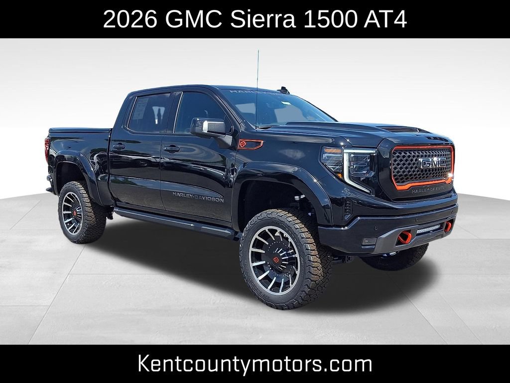 New 2026 GMC Sierra 1500 AT4 w/ AT4 Premium Package AWD/4WD 360° Tour