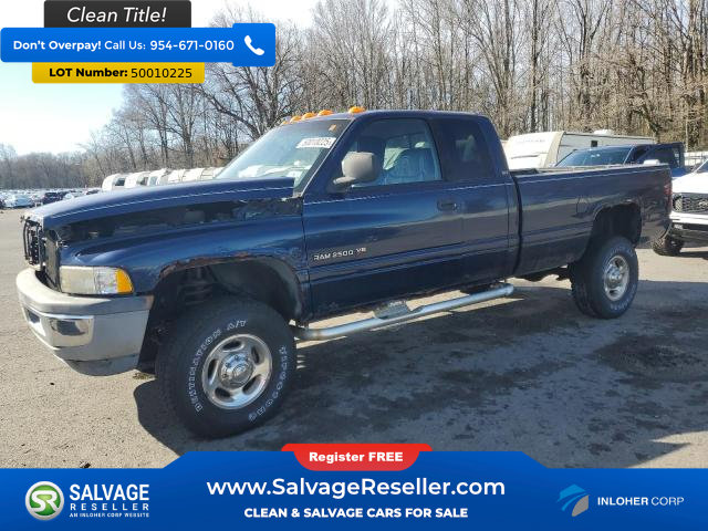 Used 2001 Dodge Ram 2500 Truck 4x4 Quad Cab