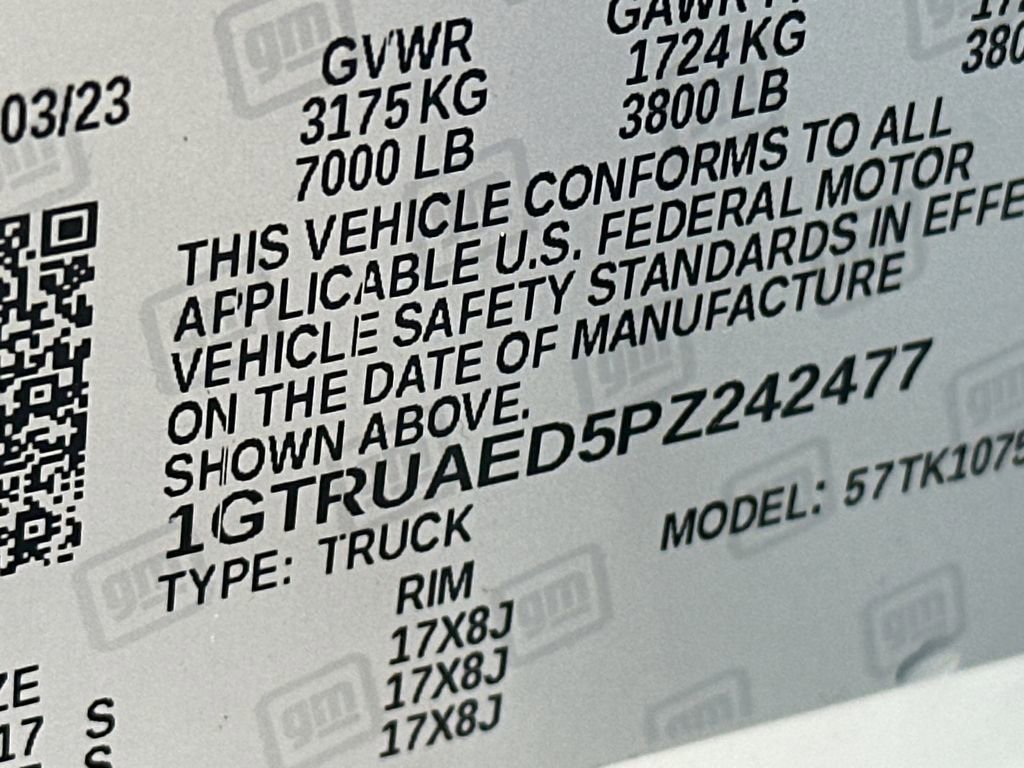 Used 2023 GMC Sierra 1500 Pro w/ Pro Value Package AWD/4WD image 30
