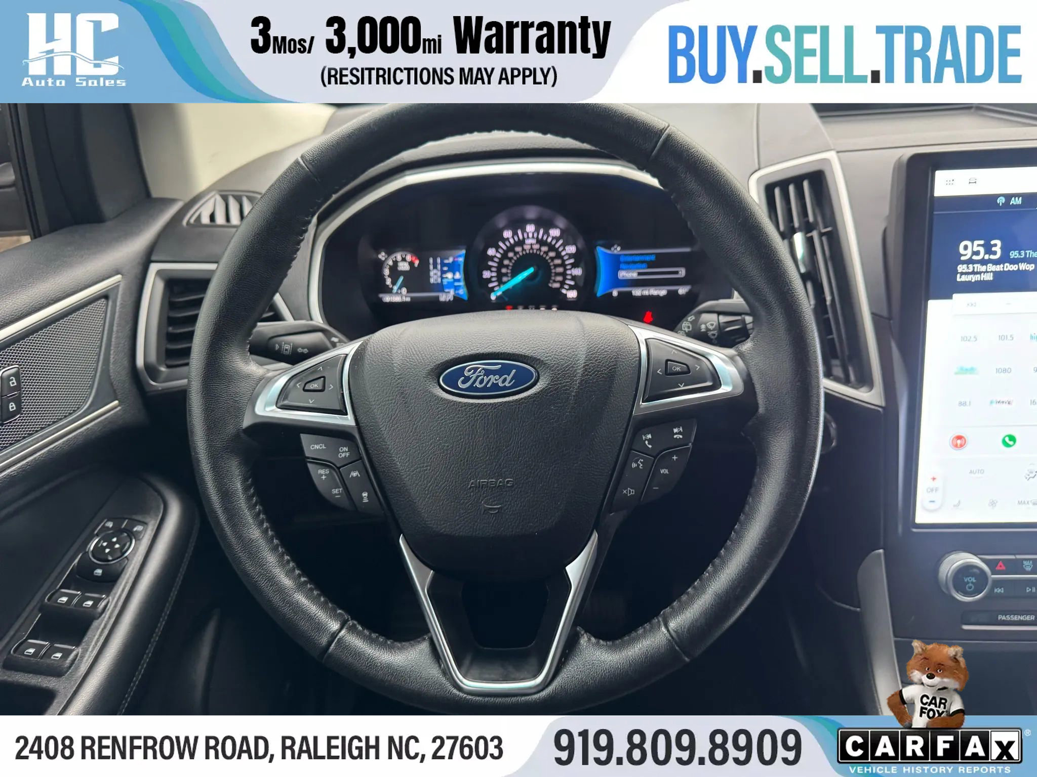 Used 2021 Ford Edge SEL w/ Cargo Accessory Package image 25
