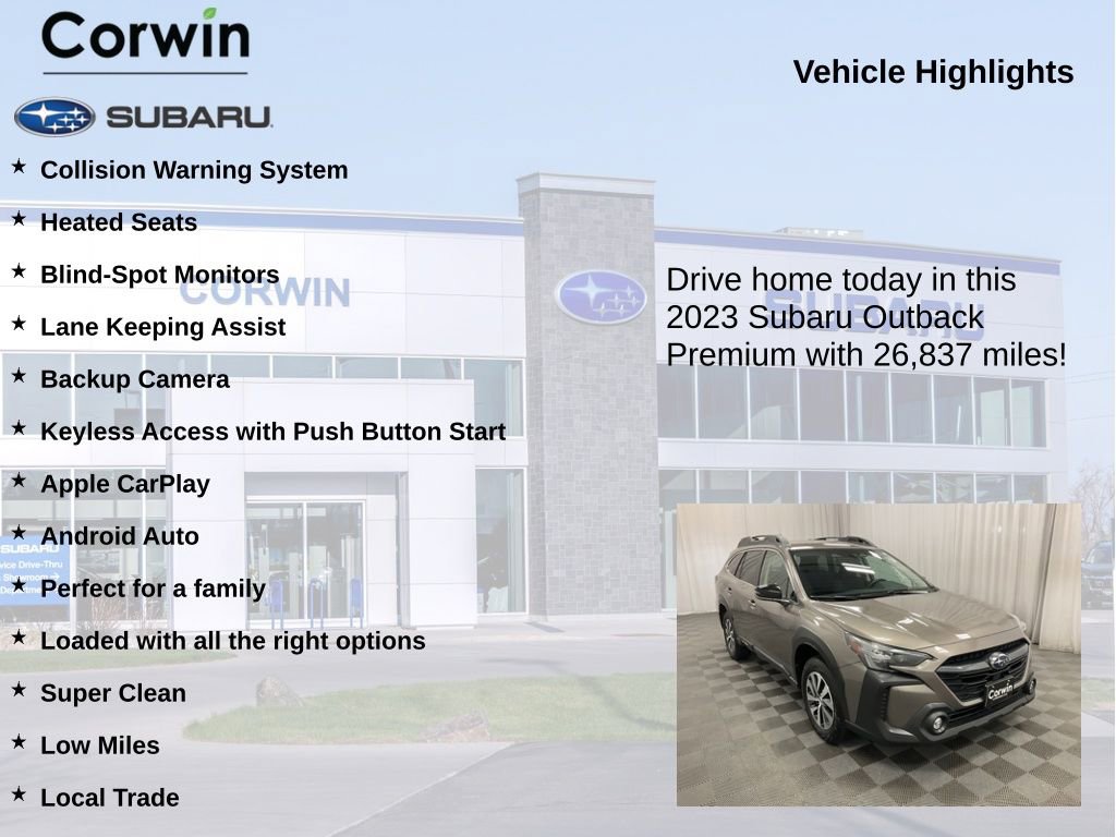 Used 2023 Subaru Outback Premium AWD/4WD image 6
