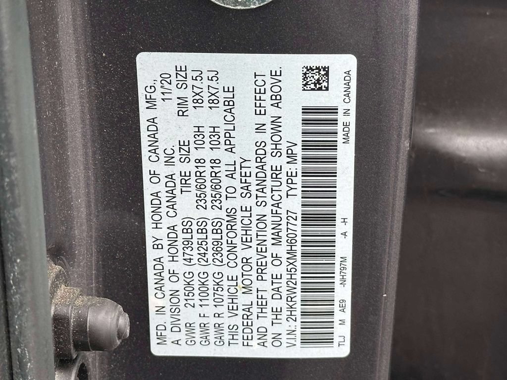 Certified 2021 Honda CR-V EX image 16