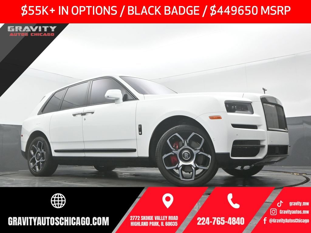 Used 2021 Rolls-Royce Cullinan Black Badge