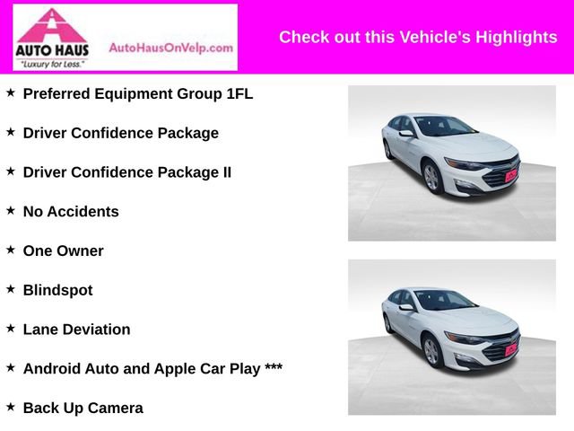 Used 2021 Chevrolet Malibu LS w/ Driver Confidence Package II FWD image 3