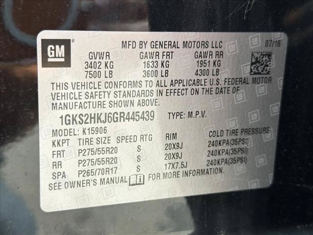 Used 2016 GMC Yukon XL Denali w/ Enhanced Security Package AWD/4WD image 22
