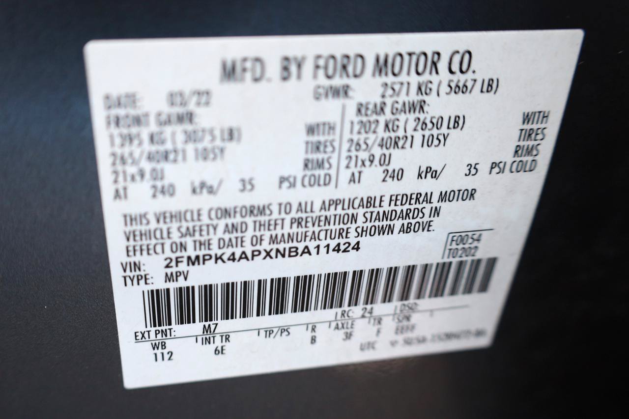 Used 2022 Ford Edge ST w/ Equipment Group 401A AWD/4WD image 18