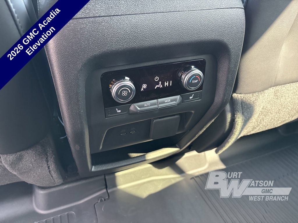 New 2026 GMC Acadia Elevation w/ Elevation Premium Package FWD image 25