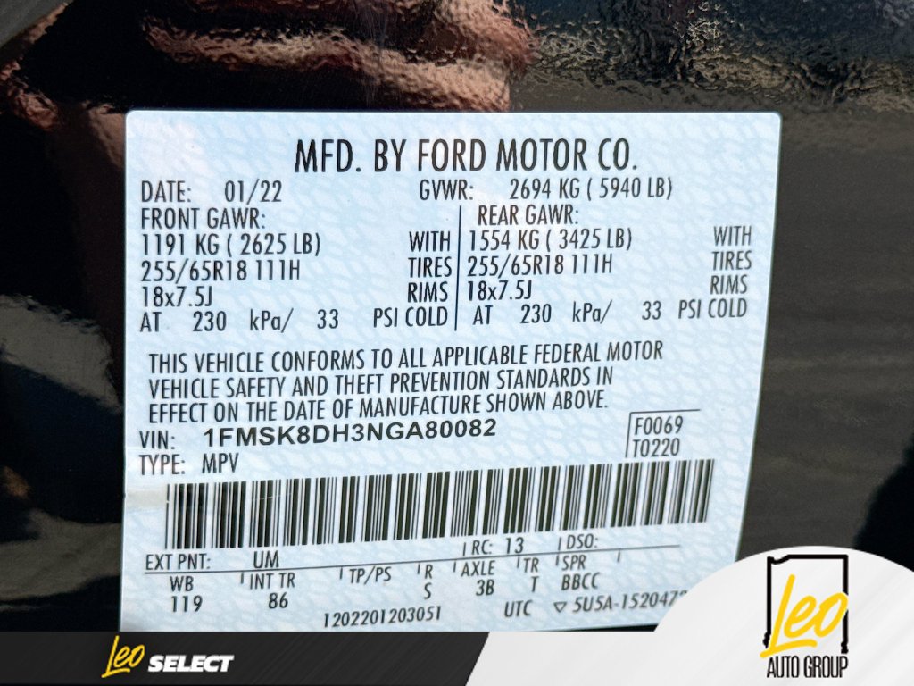 Used 2022 Ford Explorer XLT AWD/4WD image 34