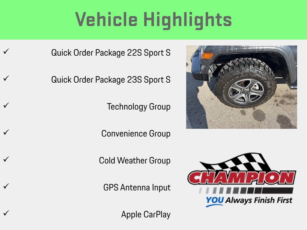 Used 2021 Jeep Wrangler Sport AWD/4WD image 6
