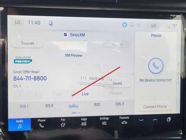 Used 2026 Ford F150 XLT w/ XLT Black Appearance Package image 13