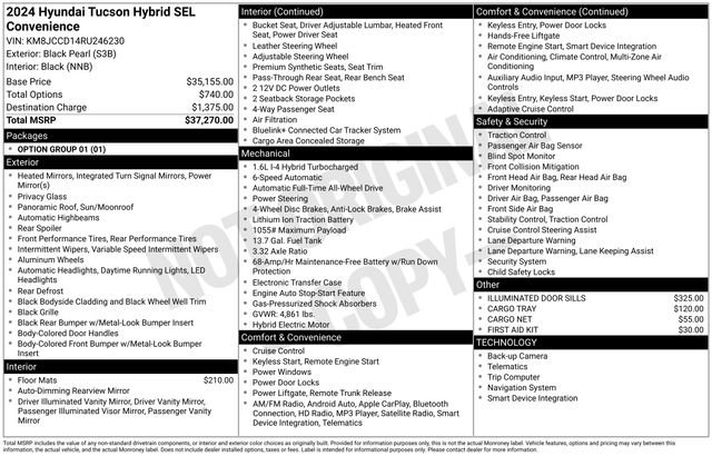 Used 2024 Hyundai Tucson SEL image 7