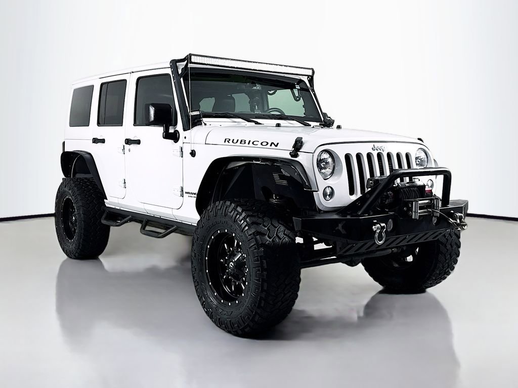 Used 2016 Jeep Wrangler Unlimited Rubicon w/ Connectivity Group AWD/4WD image 3