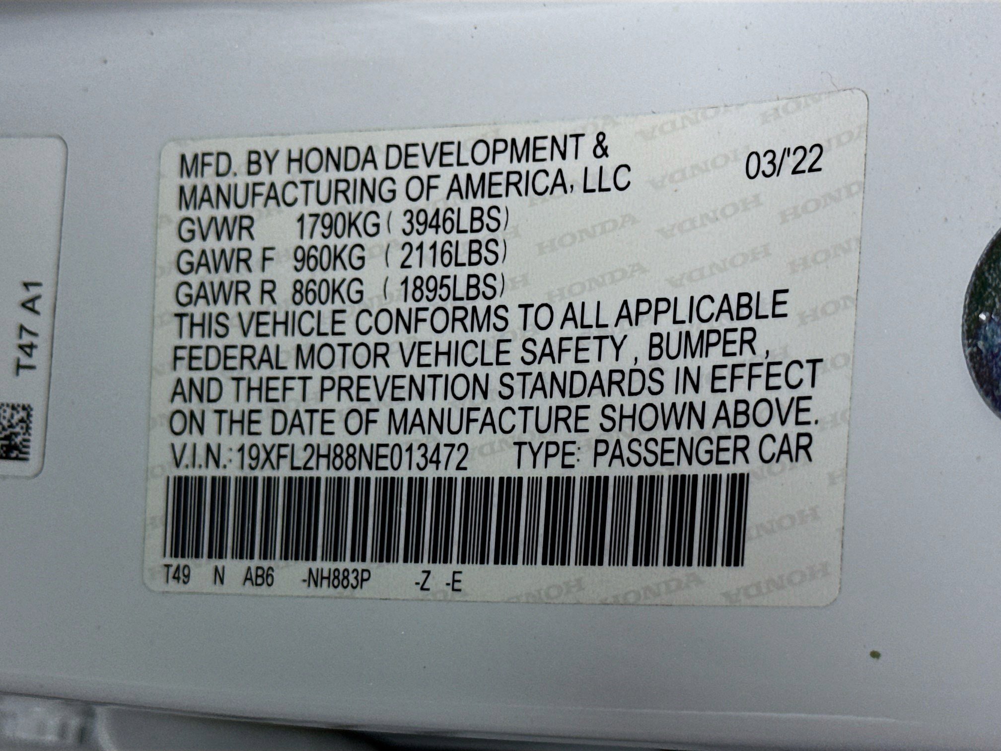 Used 2022 Honda Civic Sport image 40