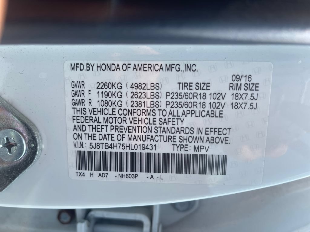 Used 2017 Acura RDX w/ Advance Package AWD/4WD image 34