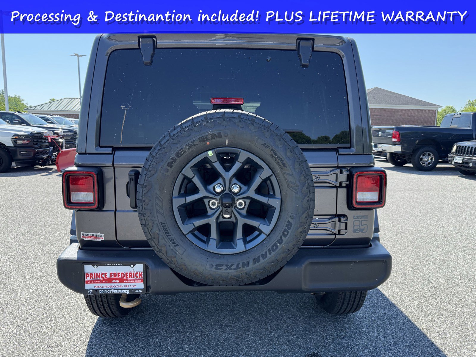 New 2026 Jeep Wrangler Unlimited Sport AWD/4WD image 4