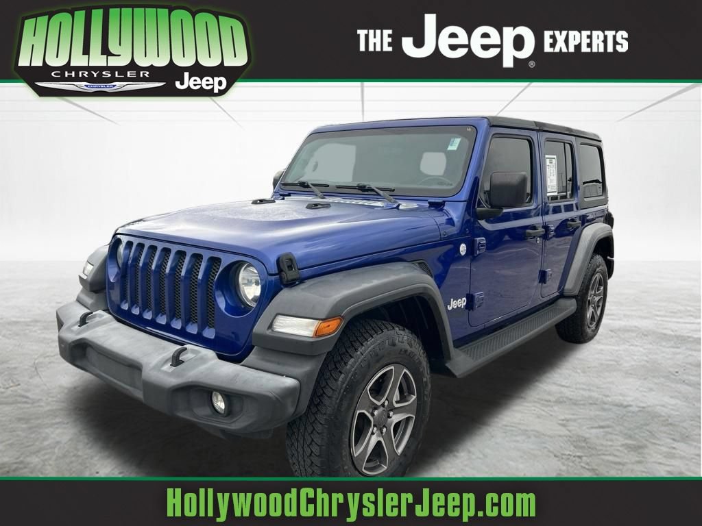 Certified 2018 Jeep Wrangler Unlimited Sport S AWD/4WD 360° Tour