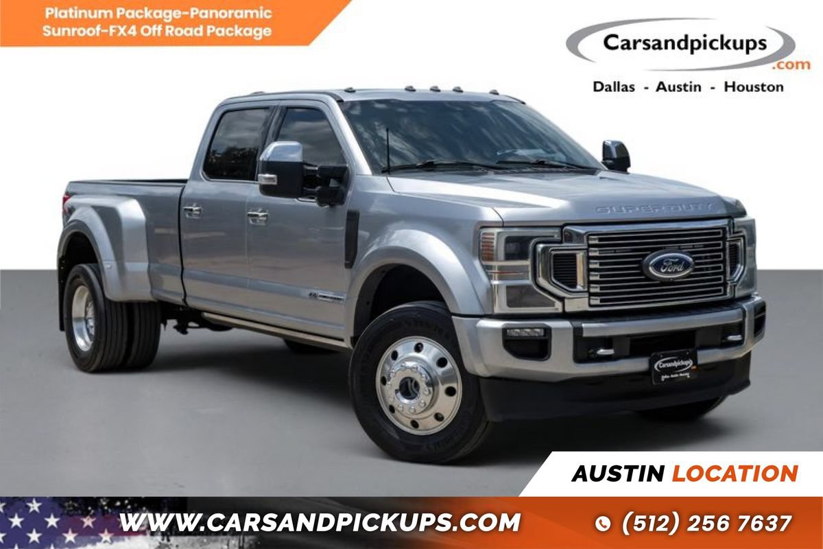 Used 2022 Ford F450 Platinum w/ FX4 Off-Road Package AWD/4WD image 1