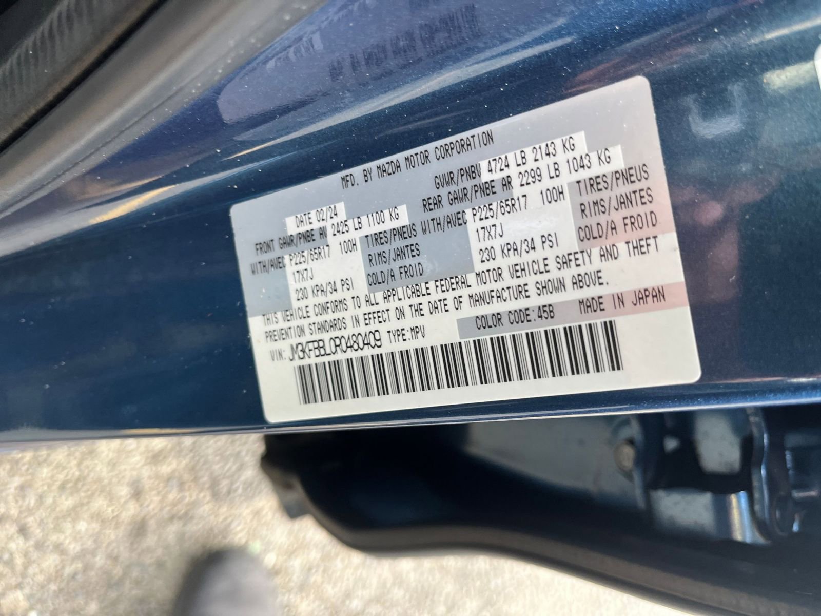 Used 2024 MAZDA CX-5 AWD 2.5 S w/ Select Package image 28