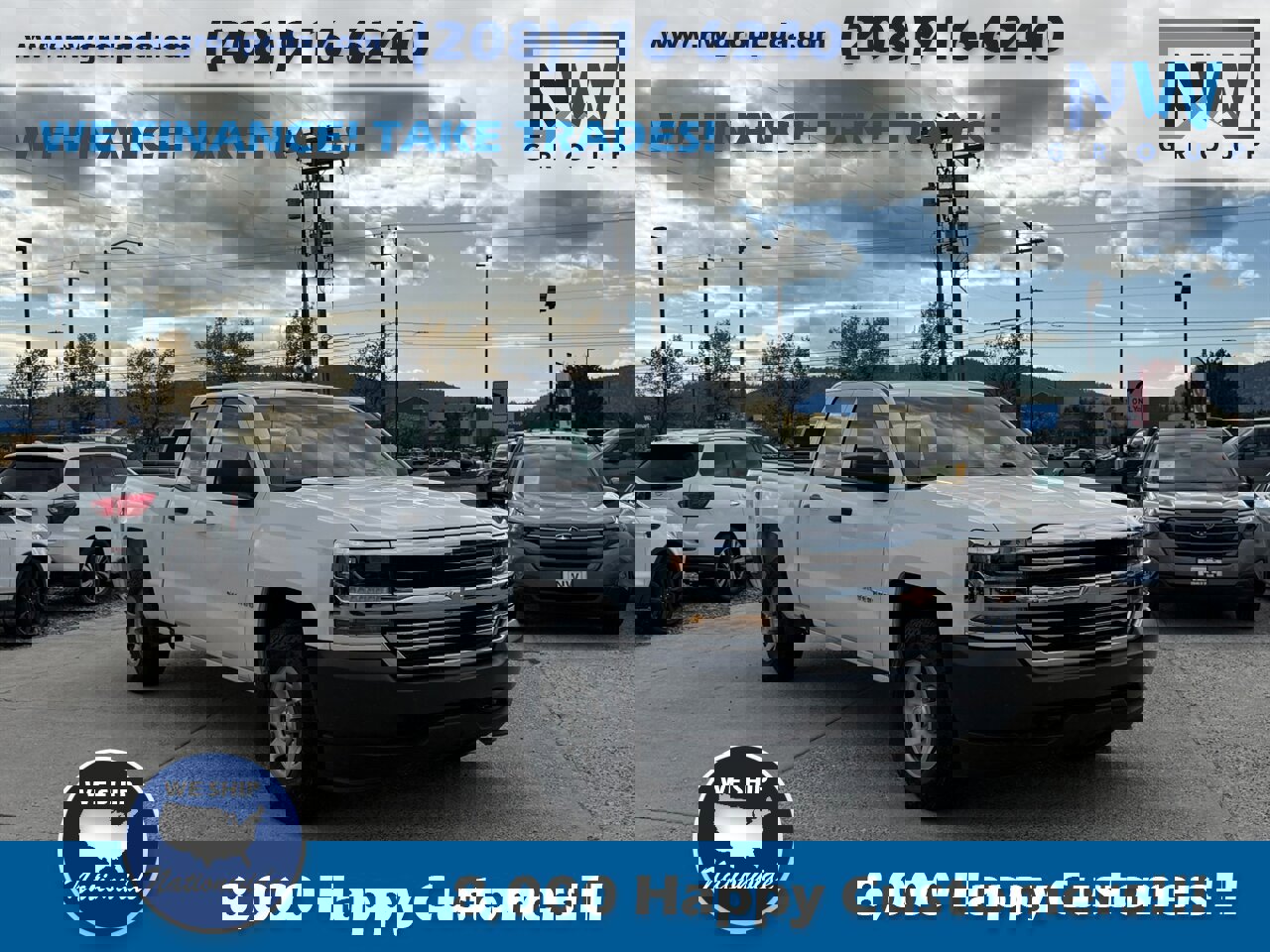 Used 2017 Chevrolet Silverado 1500 W/T w/ Trailering Package