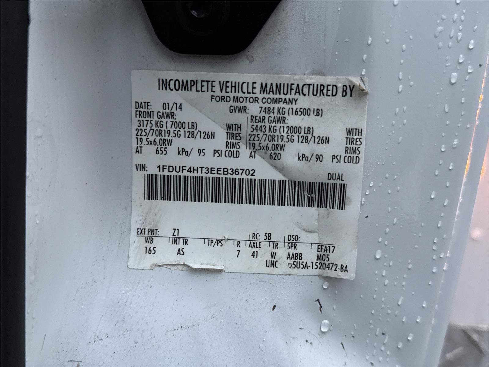 Used 2014 Ford F450 XL w/ Snow Plow Prep Package AWD/4WD image 29