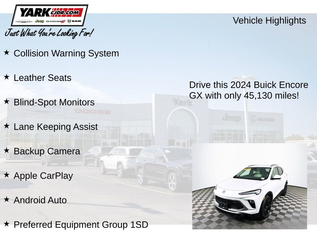 Used 2024 Buick Encore GX Sport Touring image 7