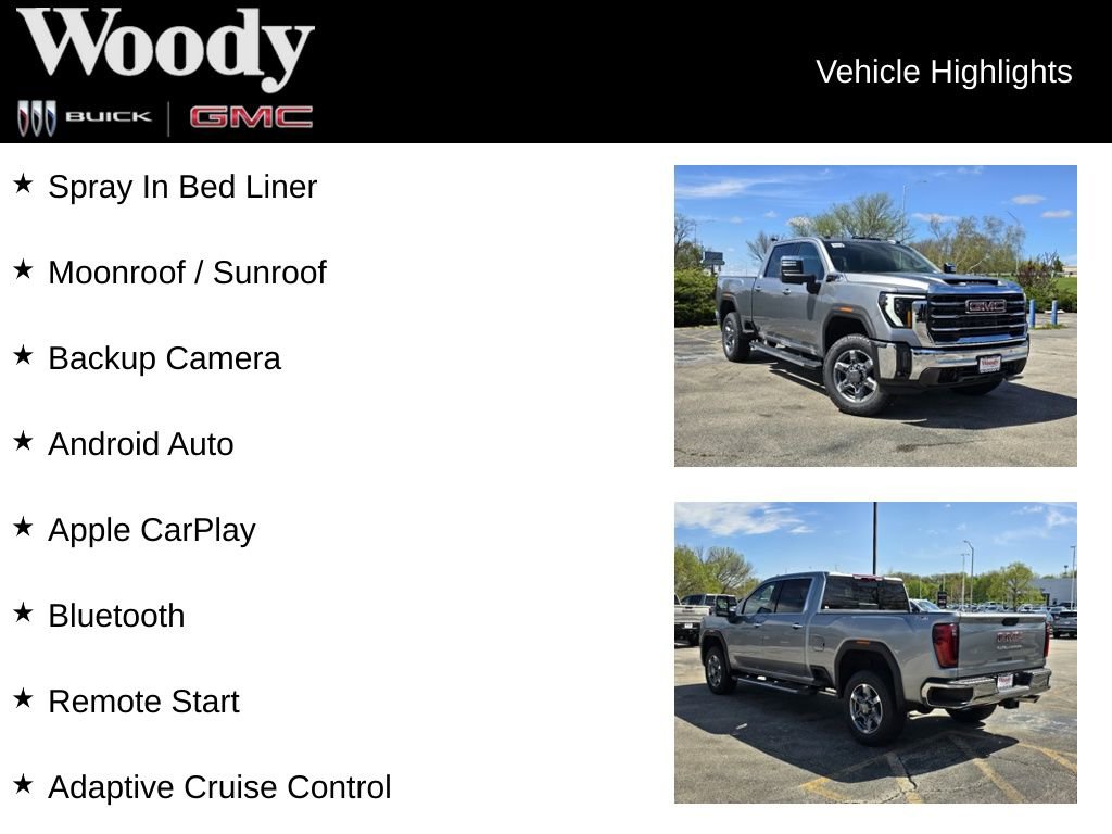 New 2026 GMC Sierra 2500 SLT w/ SLT Premium Package AWD/4WD image 3