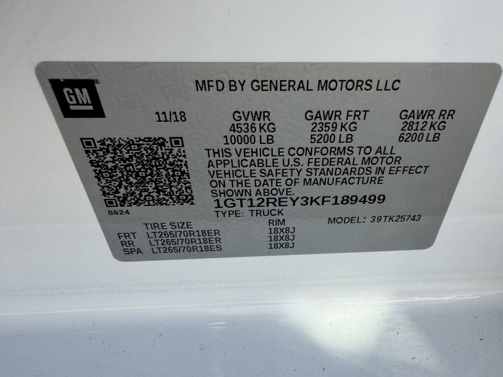 Used 2019 GMC Sierra 2500 SLT w/ Duramax Plus Package AWD/4WD image 32