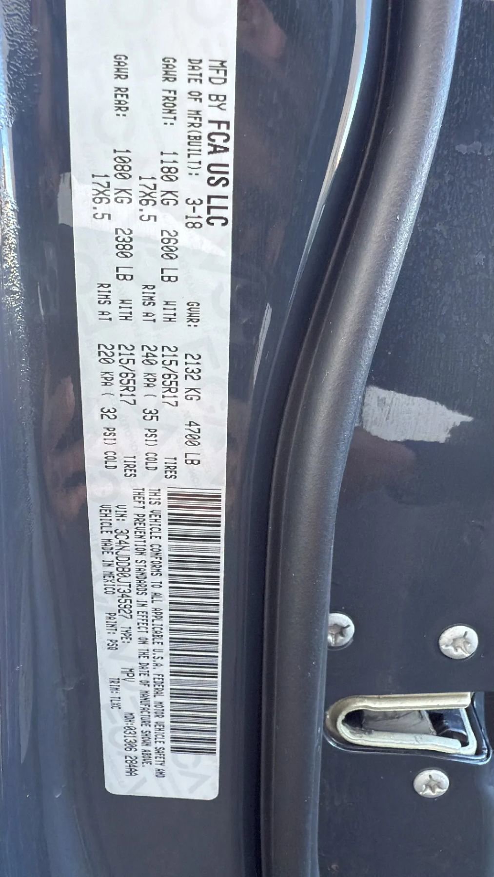 Used 2018 Jeep Compass Trailhawk w/ Leather Interior Group image 33