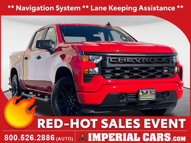 Used 2025 Chevrolet Silverado 1500 Custom w/ Turbomax Blackout Package