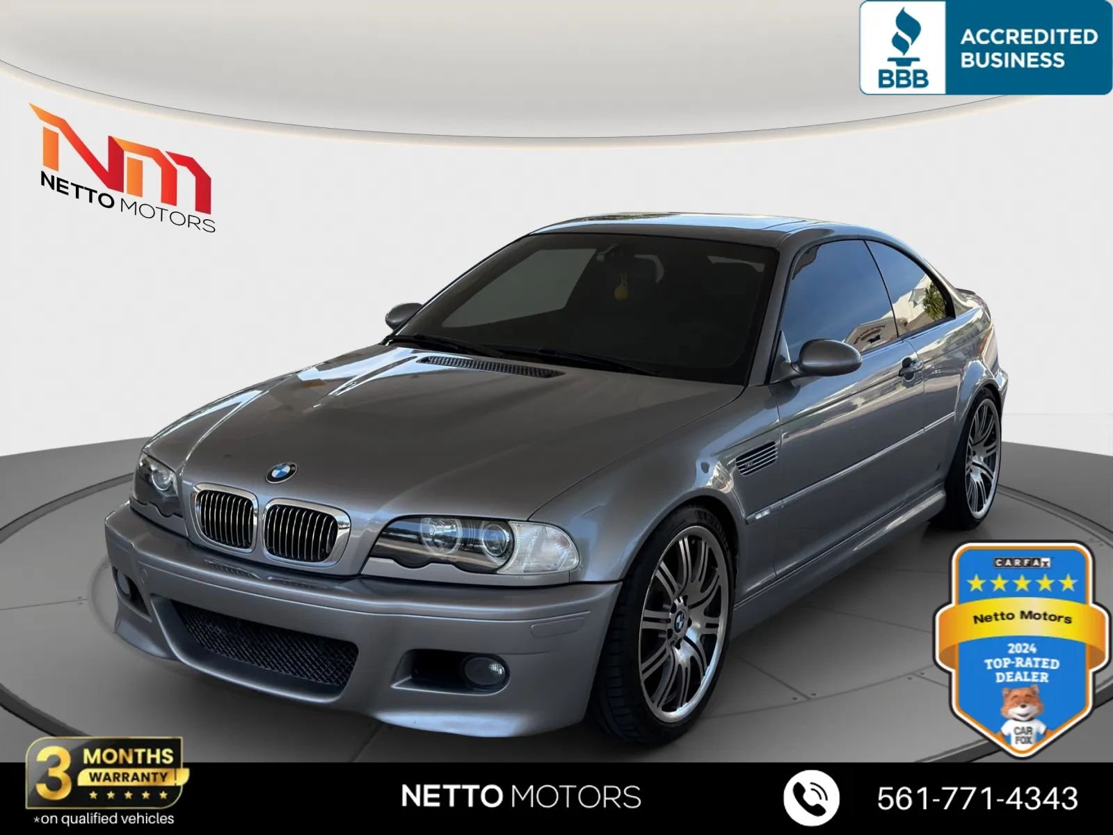Used 2004 BMW M3 Coupe RWD image 1