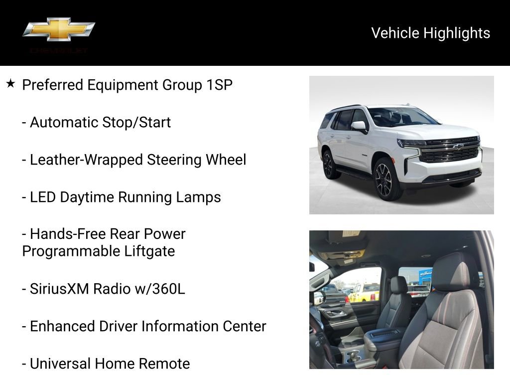 Certified 2022 Chevrolet Tahoe RST w/ Luxury Package AWD/4WD image 20