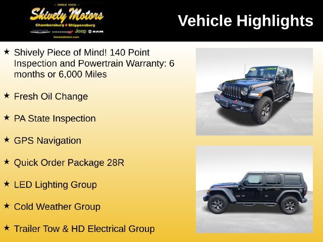 Used 2019 Jeep Wrangler Unlimited Rubicon AWD/4WD image 7