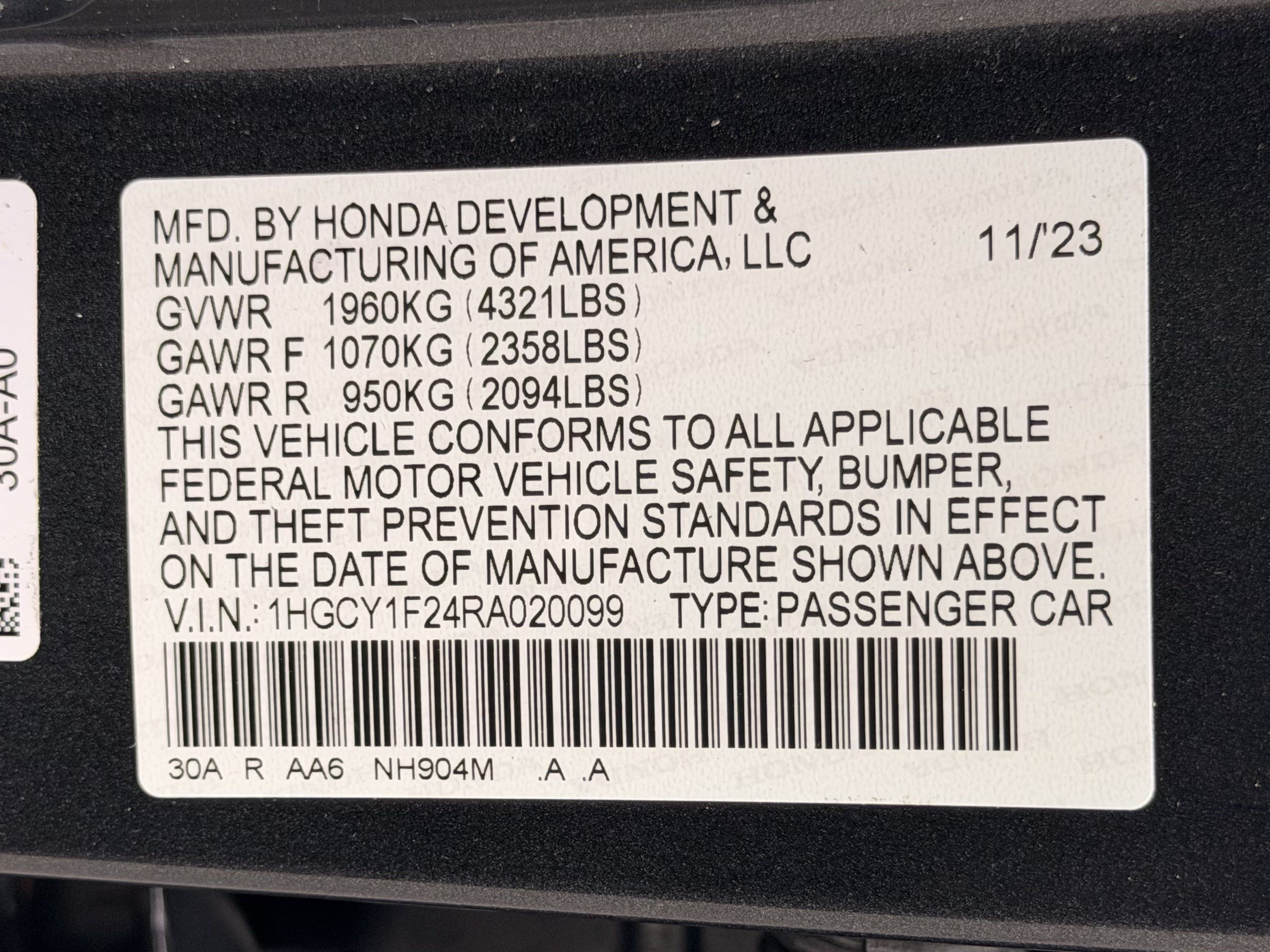 Used 2024 Honda Accord LX image 30