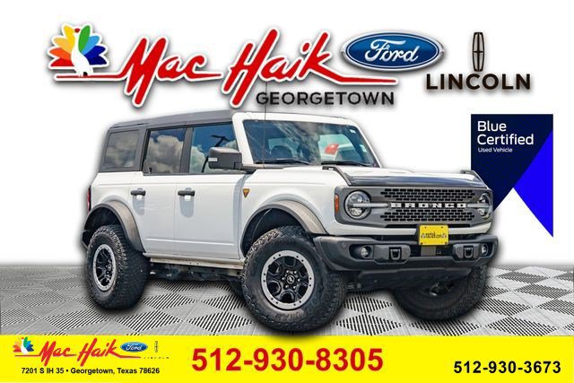 Certified 2023 Ford Bronco Badlands w/ Sasquatch Package