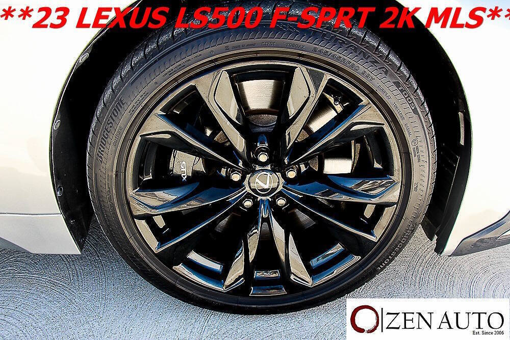 Used 2023 Lexus LS 500 F Sport w/ Cold Weather Package (CK) RWD image 57