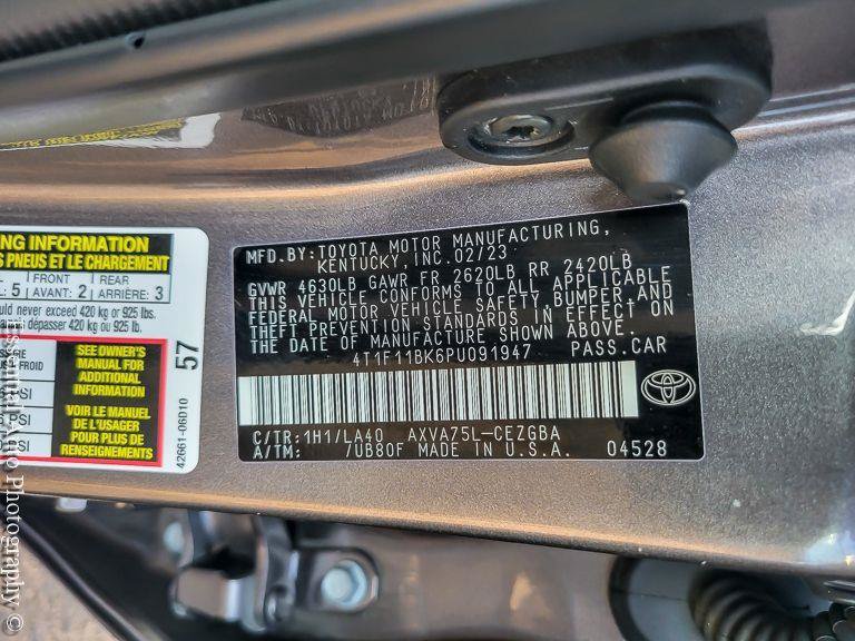 Used 2023 Toyota Camry XLE AWD/4WD image 28