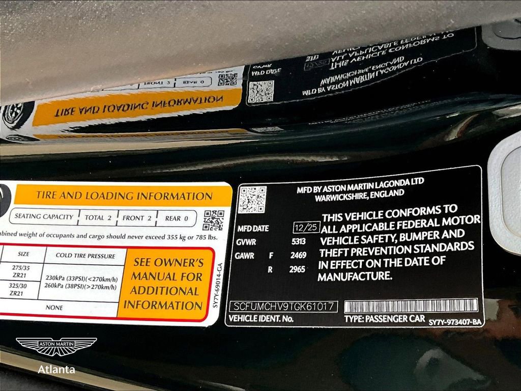 New 2026 Aston Martin Vanquish Convertible image 11