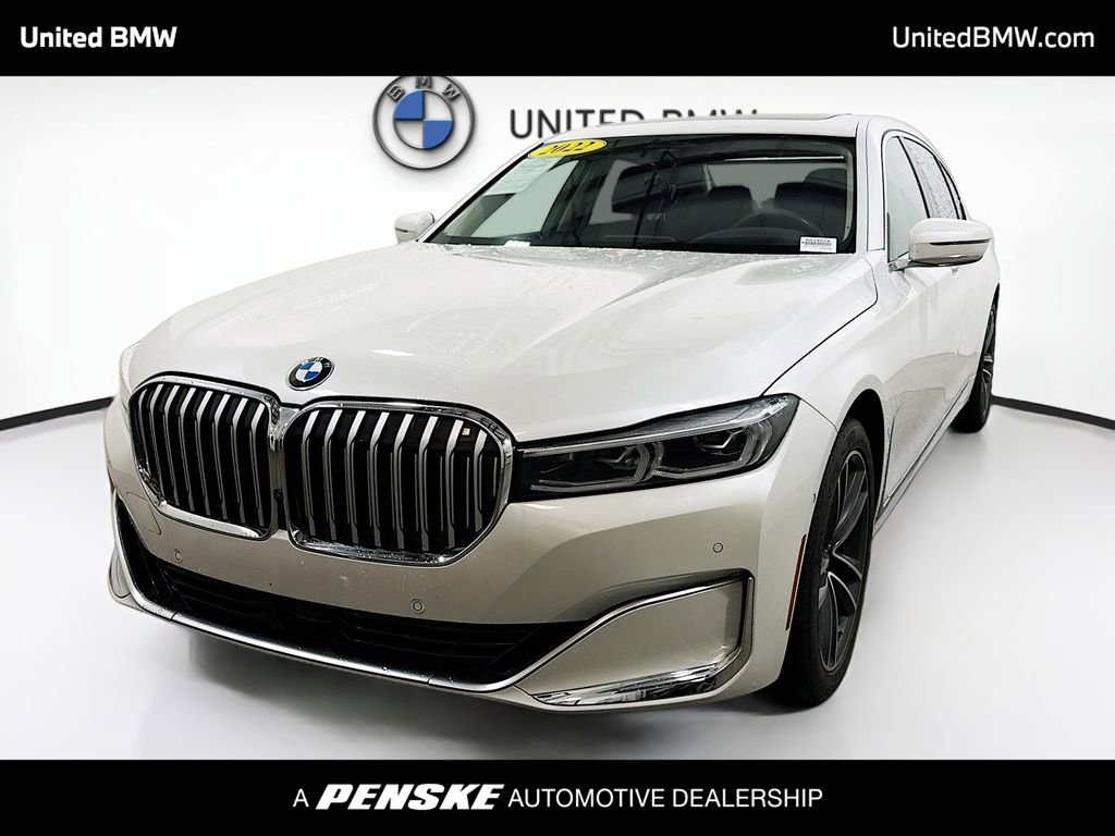 Used 2022 BMW 740i xDrive w/ Premium Package