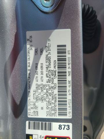 Certified 2026 Toyota Tacoma TRD Sport RWD image 36